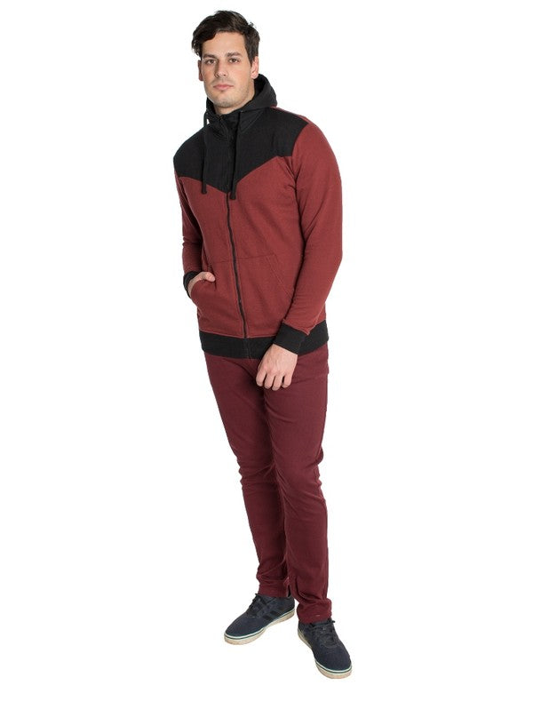 SKINNY JEANS - BURGUNDY