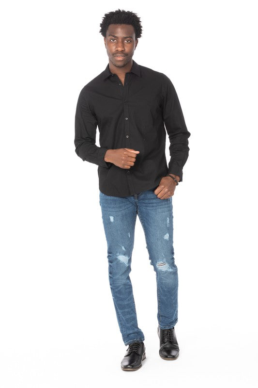 Men’s Distressed Denim Jeans