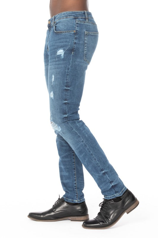 Men’s Distressed Denim Jeans