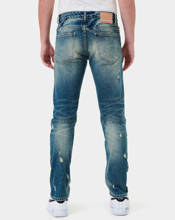 BORO REPAIR STRAIGHT DENIM