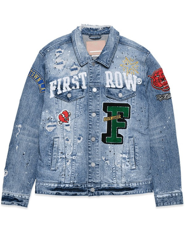 Men’s Varsity Denim Jacket