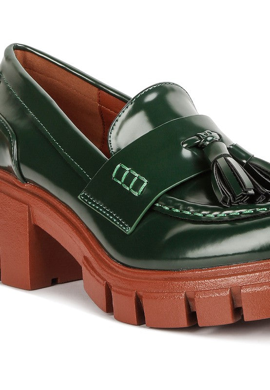 Jonah Tassels Detail Chunky Loafers