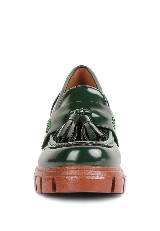 Jonah Tassels Detail Chunky Loafers