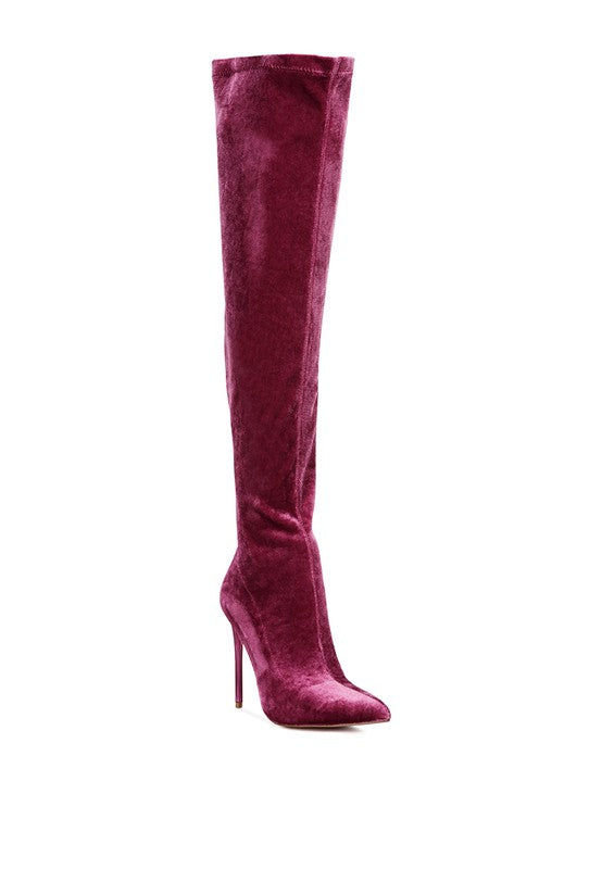 Madmiss Stiletto Calf Boots