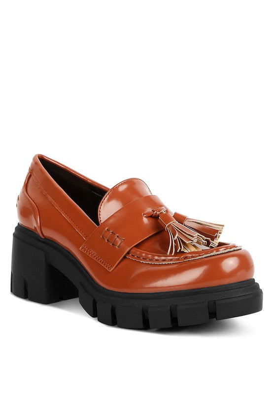 Jonah Tassels Detail Chunky Loafers