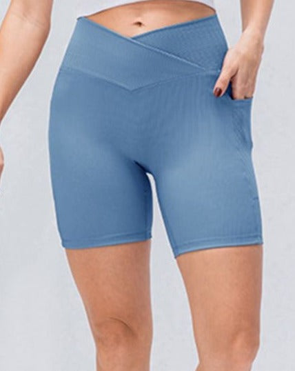 Slim Fit V-Waistband Sports Shorts