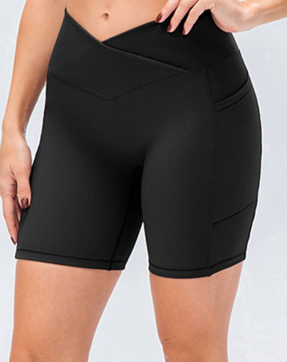 Slim Fit V-Waistband Sports Shorts